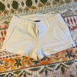 AE White Shorts
